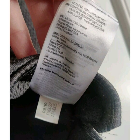 Adidas Size S Mens Pullover Hoodie Climawarm Hood Sweatshirt Gray FS0022 APU005 - Picture 11 of 11